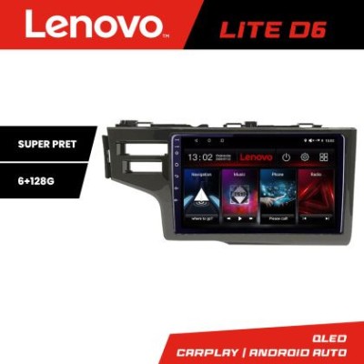 Navigatie Honda Fit 2014-2019 Android radio gps internet 8 core 6+128 Lenovo CarStore Technology foto