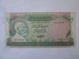 Rara! Libia 10 Dinars 1980 prima semnătură