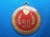 MEDALIA SEMICENTENARULUI CREARII UTC 1922-1972 -UNIFATA