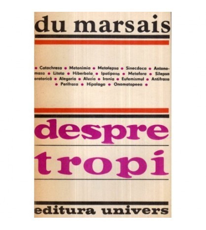 Du Marsais - Despre tropi - 122529