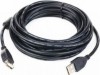 CABLU USB GEMBIRD prelungitor, USB 2.0 (T) la USB 2.0 (M), 1.8m, premium, conectori auriti, negru, &quot;CCF-USB2-AMAF-6&quot; (timbru verde 0.08 lei)