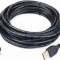 CABLU USB GEMBIRD prelungitor, USB 2.0 (T) la USB 2.0 (M), 3m, premium, conectori auriti, negru, &quot;CCF-USB2-AMAF-10&quot; (timbru verde 0.18 lei)