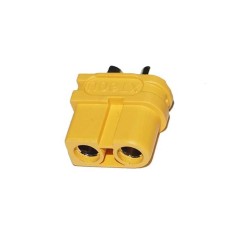 Mufa alimentare DC XT60 mama 30A 2 pini pe cablu lipire galbena
