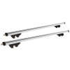 Set 2 bare transversale portbagaj Streetwize 120 cm din aluminiu fixare pe barele logitudinale cu sistem antifurt cu cheie AutoDrive ProParts