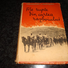 Gheorghe I. Bratianu - File rupte din cartea razboiului - interbelica