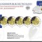 GERMANIA 2016 - 5 X 2 Euro &ldquo;Palatul Zwinger din Dresda&rdquo; folder/Proof