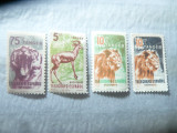 Set Tanger 1957 Telegrafo Espanol , 4 val. (1 val. 10c fara guma)