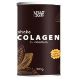 Colagen Shake Ciocolata 300g Green Bliss - Peptide Colagen Bovin Tip 1, Fara Zahar Adaugat, Bogat in Fibre si Proteine