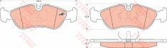 Set placute frana,frana disc DAEWOO CIELO limuzina (KLETN) (1995 - 2008) TRW GDB951