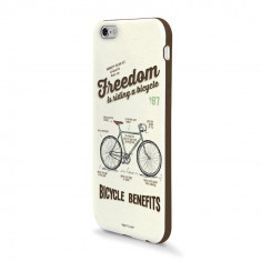 Carcasa IPhone 6 / 6s - Freedom is riding a bicycle | Legami foto