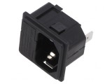 Conector Alimentare AC 10A 250V IEC 60320