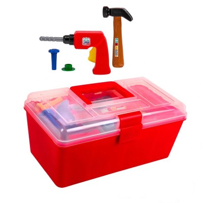 Set de joaca Valiza cu unelte si accesorii, 26 piese, ATU-080107 foto