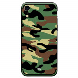 Cumpara ieftin Husa iPhone XR Camouflage Pattern Verde NXE