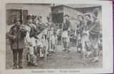 Carte Postala, Dansatori populati romani, 1917