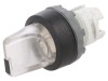 Comutator rotativ 22mm transparent IP66