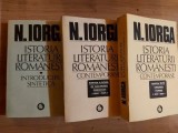 Istoria literaturii romanesti contemporane 1, 2, 3- N. Iorga