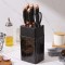 Set cutite inox cu suport elegant marmorat