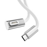 Cablu de &icirc;ncărcare PD 100W 5A Tip-C Tata la conector magnetic Magsafe 1 Macbook Pro Macbook Air TKDI88I10-L