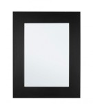 Oglinda perete lemn negru Tiziano 72x3x92 cm