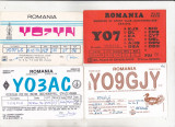 Bnk cp Romania - lot 4 cp QSL