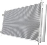 Condensator climatizare AC Toyota Prius C, Yaris 20, motor: 1.5, Condensator cu uscator integrat, 630x360x16, miez si rezervor din aluminiu brazat,