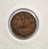 Austria 1 Kreuzer 1881 moneda cupru km # 2186 Francis Joseph I, Europa, Cupru (arama)