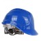 Casca de protectie reglabila, reglare marime 53-62 cm, albastru, Geko G90034