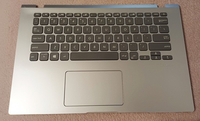 Tastatura Asus x409JA, cu Palm-Rest si TouchPad, cod 39XKPTAJN30