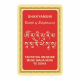 Card pentru fericire si noroc, impotriva obstacolelor, cu buddha Shakyamuni