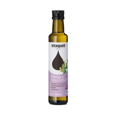 Ulei Omega-3 DHA/EPA 250ml Vitaquell foto