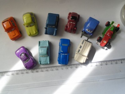 bnk jc Disney Pixar - Cars - lot 10 masinute - figurine foto