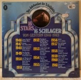 16 Stars &ndash; 16 Schlager von Gestern (1946&ndash;1961) - Vinil LP EMI Electrola Germany