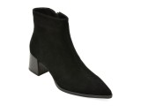 Botine FLAVIA PASSINI negre, AC6510, din piele intoarsa