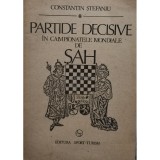 Constantin Stefaniu - Partide decisive in campionatele mondiale de sah (Editia: 1989)