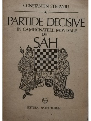 Constantin Stefaniu - Partide decisive in campionatele mondiale de sah (Editia: 1989) foto
