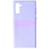 Husa Silicon Samsung Galaxy Note 10 Mov Lavanda - Protectie Premium