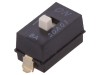 Comutator DIP-SWITCH 1 Secțiune OFF-ON 0,025A 24VDC