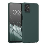 Husa kwmobile pentru Motorola Moto G42, Silicon, Verde, 59628.171, Carcasa