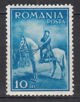 ROMANIA 1932 LP 97 REGELE CAROL II CALARE STARE MNH foto