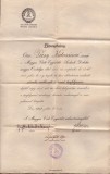 A3147N Certificat de croitoreasă pentru femei, 1912, Dej, județul Cluj