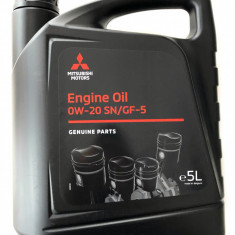 Ulei Motor Oe Mitsubishi Engine Oil 0W-20 SN/GF-5 5L MZ320916