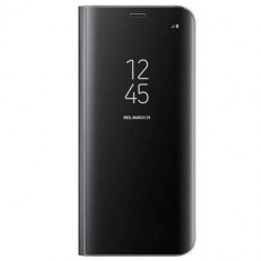 Husa Telefon Flip Book Clear View Huawei Mate 20 Pro Black