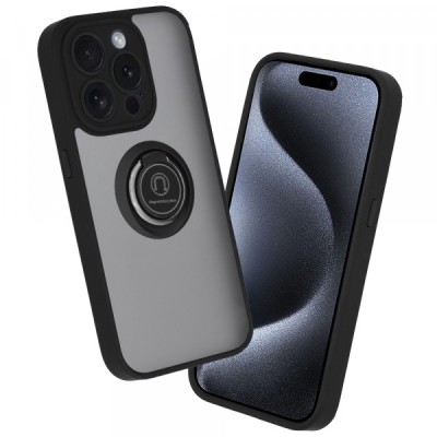 Husa pentru Apple iPhone 15 Pro, Techsuit, Glinth, Neagra foto