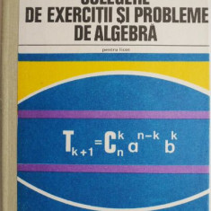Culegere de exercitii si probleme de algebra pentru licee – I. Stamate, I. Stoian