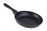TIGAIE ALUMINIU 26X5.2 CM, BLACK SAND, COOKING BY HEINNER