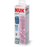 Cana NUK Mini-Me, cu cioc dur de băut, anti-curgere, 300 ml, de la 9 luni, fără BPA, 1 bucată, Violet