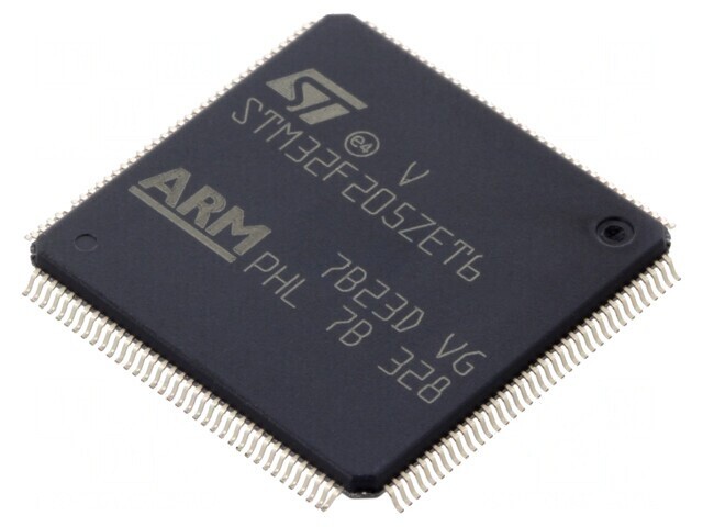 Microcontroler ARM 120MHz LQFP144 1,8-3,6VDC STM32F205ZET6