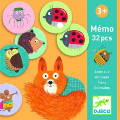 Memo Animale - Set stimulare memorie pentru copii