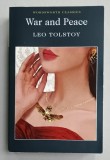 WAR AND PEACE by LEO TOLSTOY , 2001, EDITIE CU COPERTA BROSATA