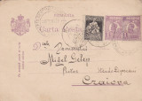 CARTE POSTALA CIRCULATA 27 FEB.1927, Printata